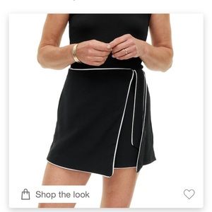 Side Wrap Mini Skort